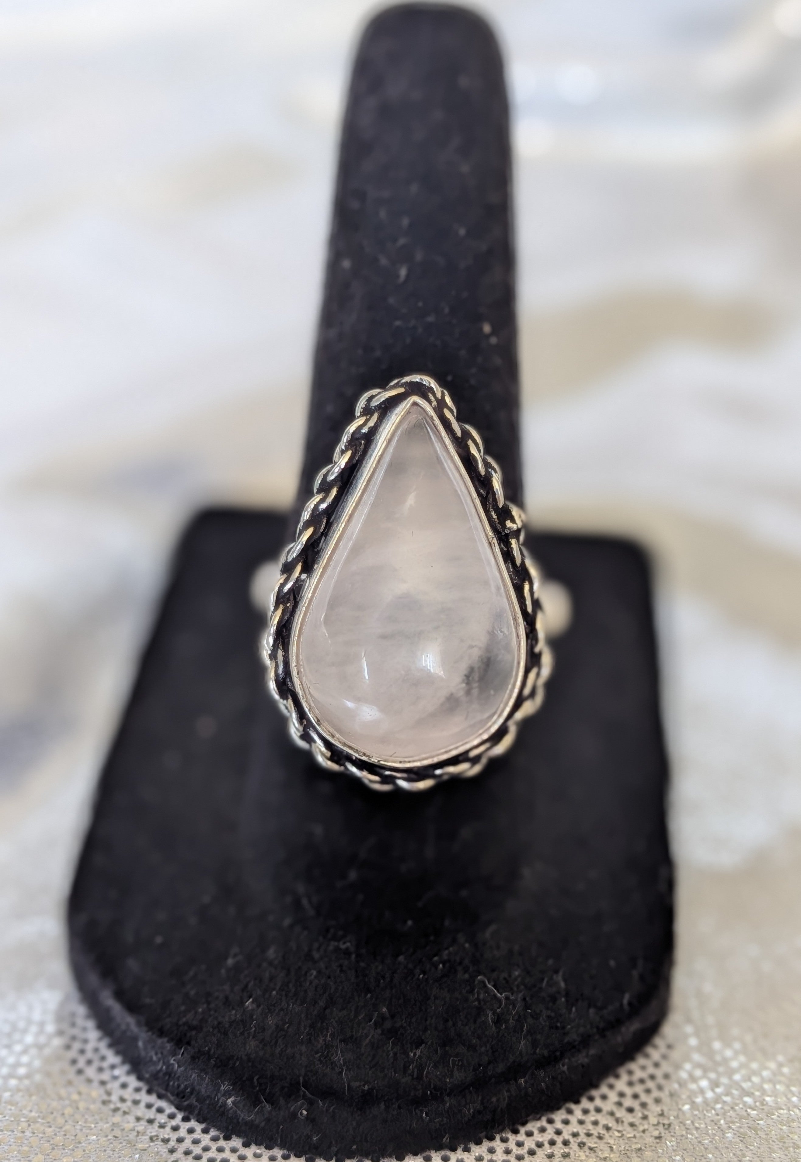 Beautiful Rose Quartz Rings
