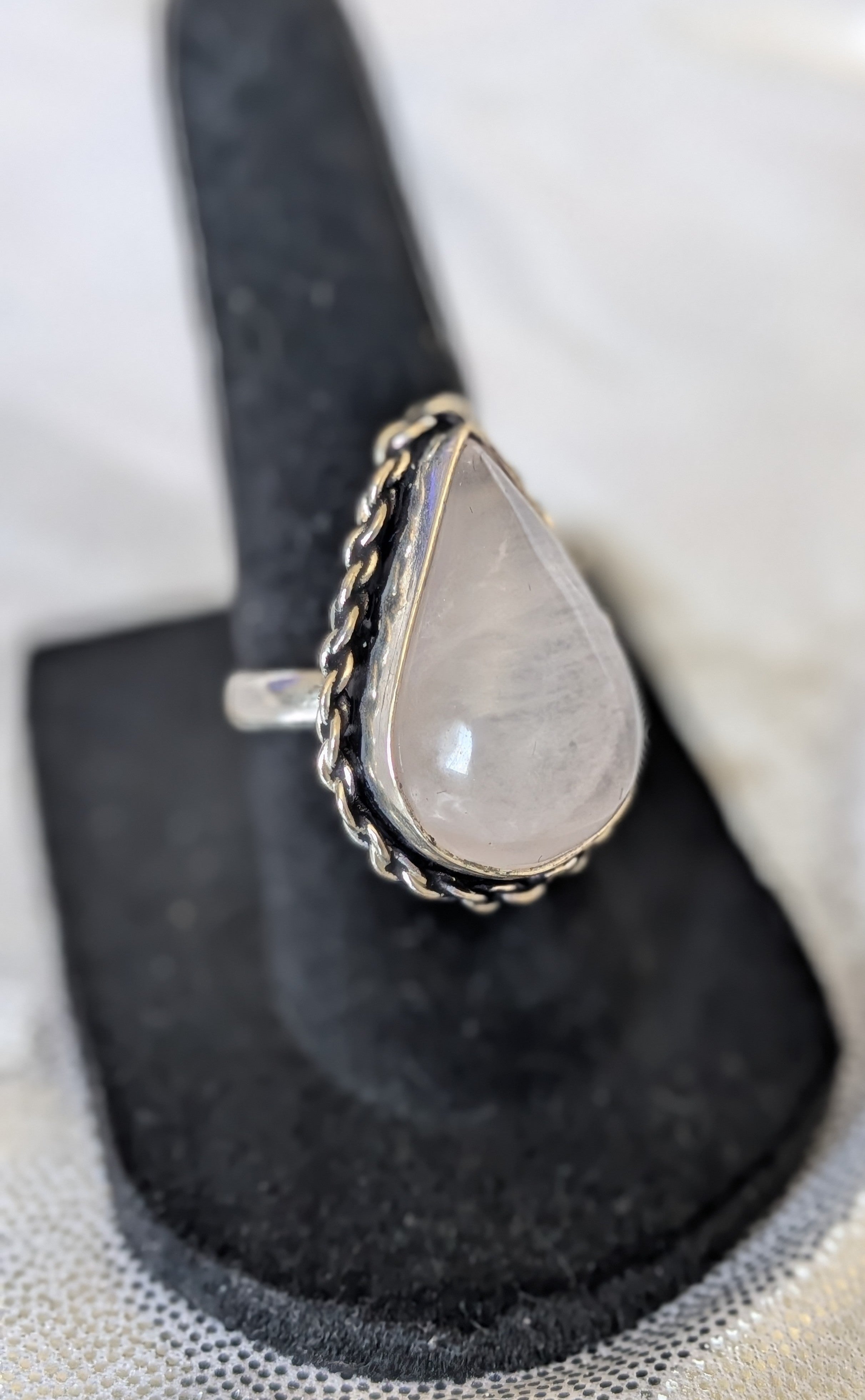 Beautiful Rose Quartz Rings