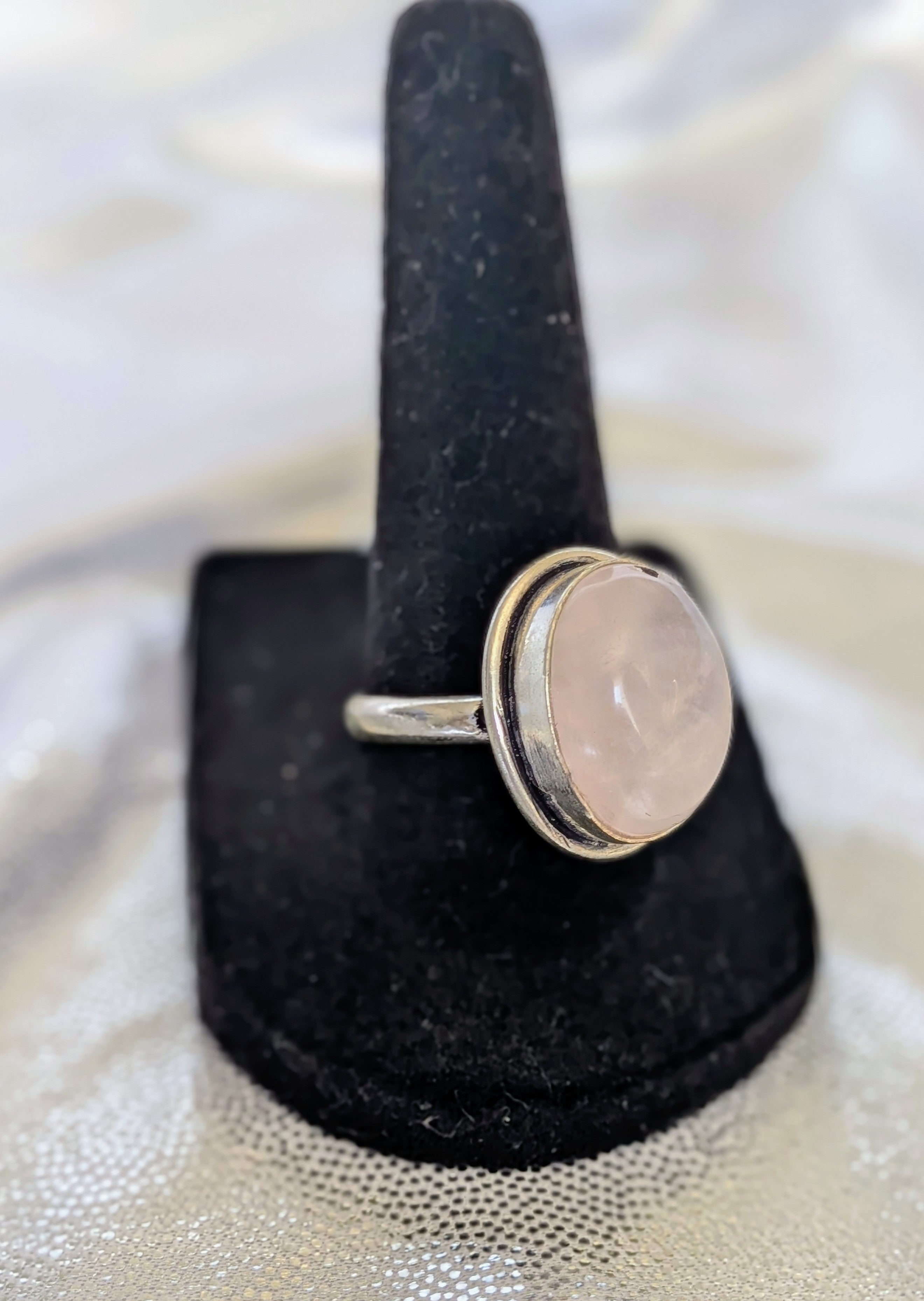 Beautiful Rose Quartz Rings