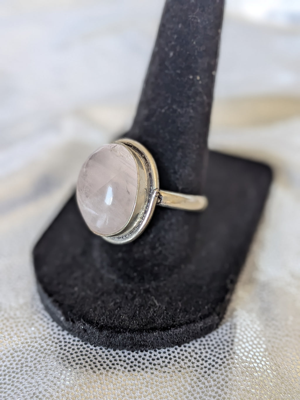 Beautiful Rose Quartz Rings